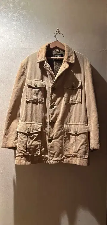 Oakbrook Sportswear 커버올 코듀로이 베이지