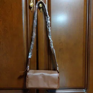 브라운 숄더백 바디백 비어즐리풍