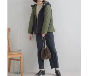 [새상품] Bou Jeloud 도킹 충전솜 코트 퀼팅 자켓