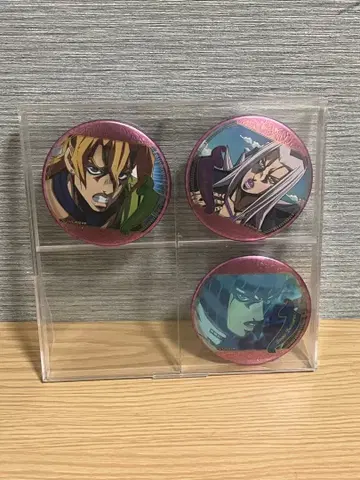 죠죠의 기묘한 모험 캔뱃지 3개 세트