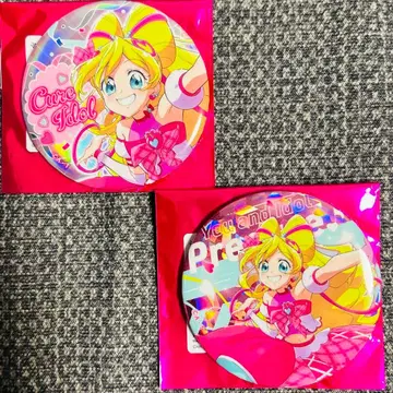 너와 아이돌 프리큐어 드림 스테이지 캔뱃지 홀로그램 캔뱃지 큐어 아이돌