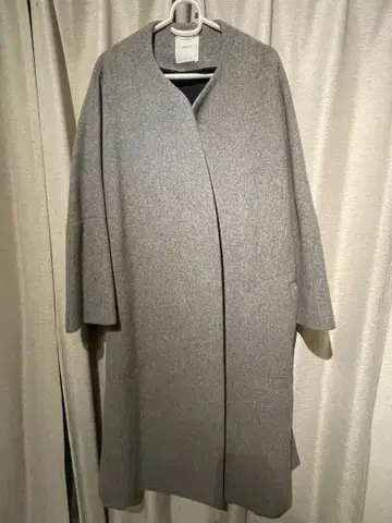 ebure 에부르 울 본딩 코트 오픈 프론트 코트