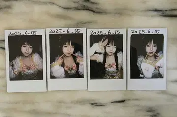 모치즈키 모모 데뷔라 폴라로이드 4장 세트