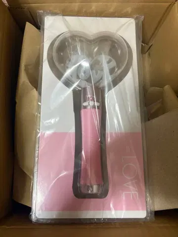 =LOVE 하트형 응원봉 2025