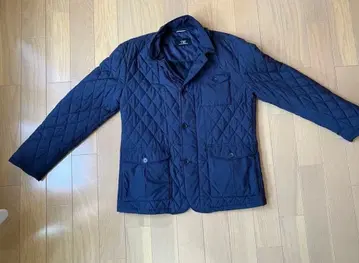 네이비 퀼팅 자켓 [ PLAY BOY ]