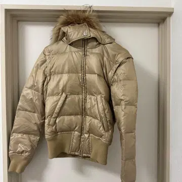 마이클 코스 퍼 달린 다운 자켓 y2k