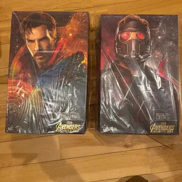 [ 미개봉 새상품 ] 2세트 핫토이즈 닥터 스트레인지 & 스타 로드