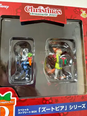 디즈니 크리스마스 오너먼트 주토피아 세트