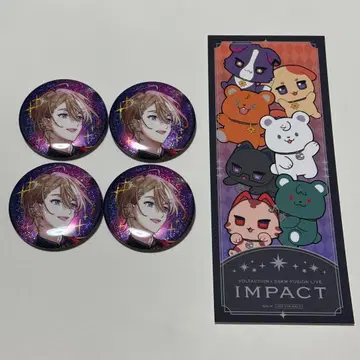 니지산지 VOLTACTION 후라 소토 캔뱃지