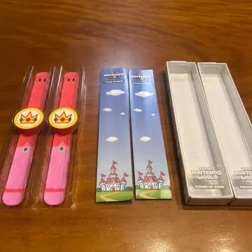 슈퍼 닌텐도 월드 파워업 밴드 피치 2개 세트