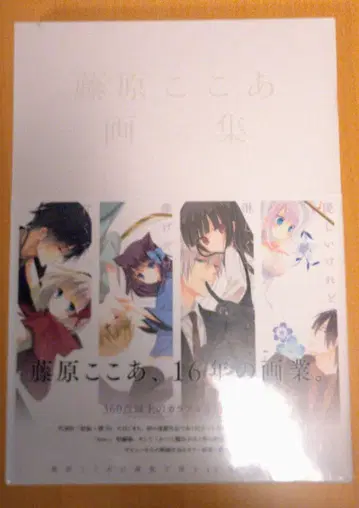 후지와라 코코아 화집 16년의 작품 미개봉품