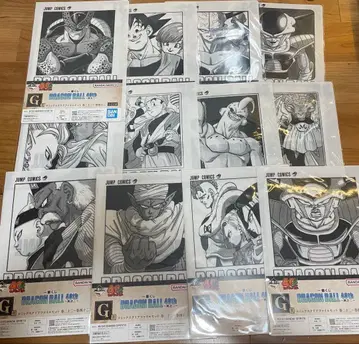 제일복권 드래곤볼 40th 그 두 번째 하위상 세트 총 34점