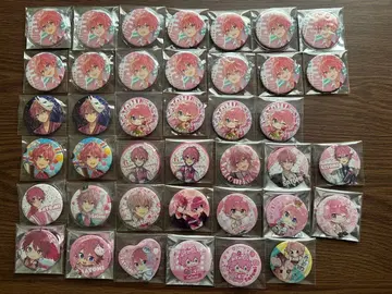 사토미 캔뱃지 40개