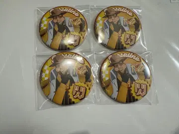 원피스 야라칸 캔뱃지 야라 볼사리노 4개