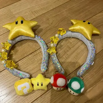 USJ 머리띠 반지 스티커