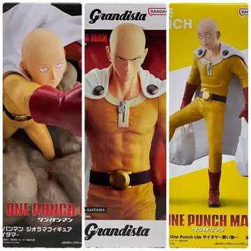 원펀맨 디오라마 피규어 Grandista 사이타마 쇼핑 3종