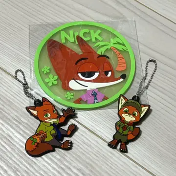 [ 순차적 가격 인하 ] 주토피아 닉 가챠 세트