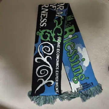 가정과 실험 머플러 스카프