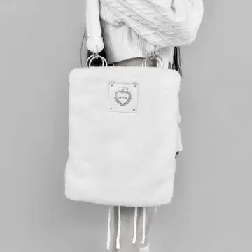 Dimmoire 모코모코 토트백 [ White ]