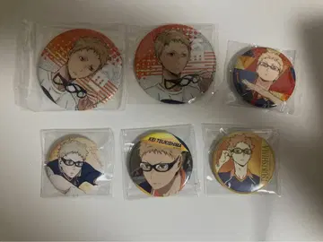 하이큐 츠키시마 케이 캔뱃지 묶음 판매 세트