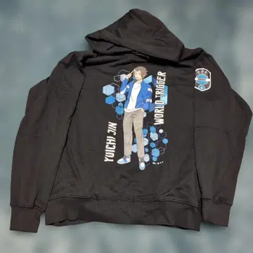 월드 트리거 진 유이치 후드티 Free