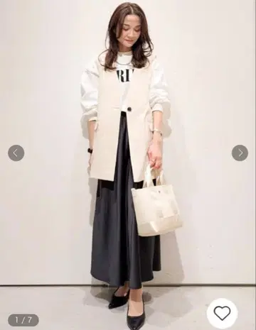 새틴 내로우 스커트