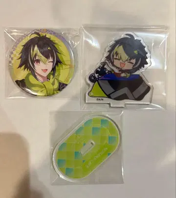 스이파라 니지산지 디티카 미니 캐릭터 아크릴 스탠드 캔뱃지 이나미 라이