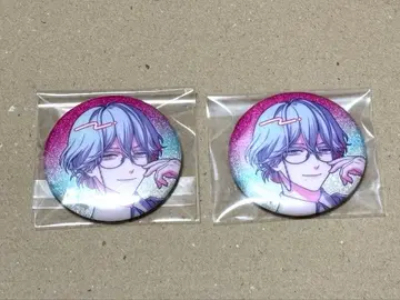 캐릭터 캔뱃지 2개 세트