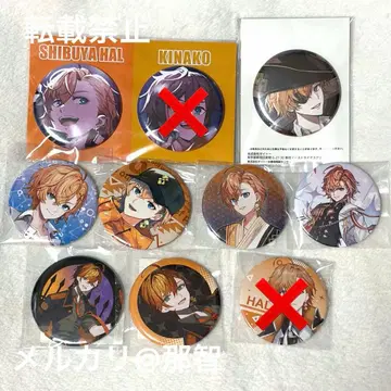 시부야 하루 캔뱃지 네오포르테 8개 세트