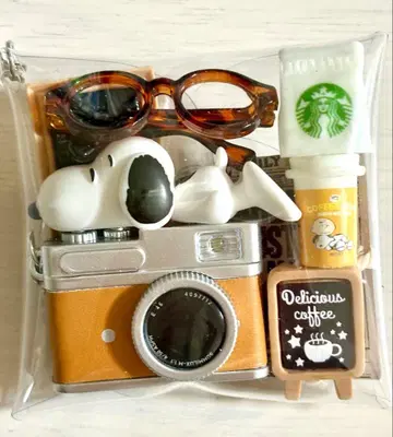 가챠 파우치 카페풍 카메라 캡슐 토이 가챠가챠