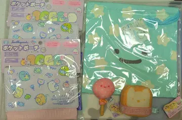 스미코구라시 포켓 파우치 봉제 인형 세트