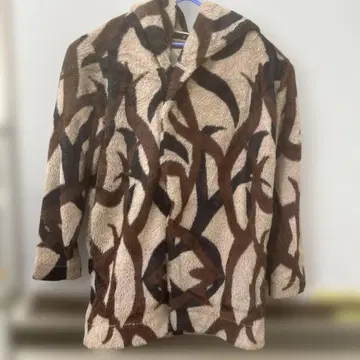 플리스 후드 부착 자켓