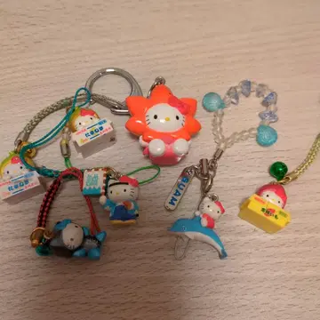 헬로키티 지역 한정 키링