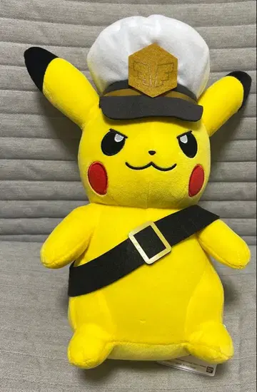 포근한 봉제 인형 캡틴 피카츄 고글ver. 피카츄