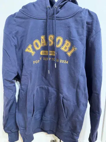 YOASOBI POPOUT ZEPP TOUR 2024 후드 부착 후드티