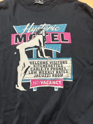 [가격 인하] HYSTERIC GLAMOUR Graphic LS 티셔츠