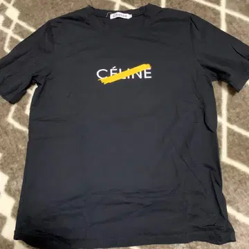 블랙 로고 T셔츠