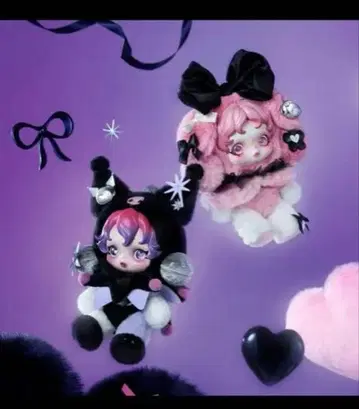 POP MART 마이멜로디 & 쿠로미 x SKULLPANDA 2개 세트