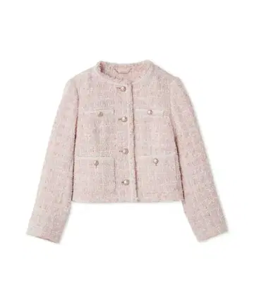 프린지 트위드 자켓 CELFORD