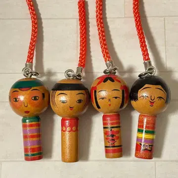 가챠가챠 코케시 족자 4종 세트