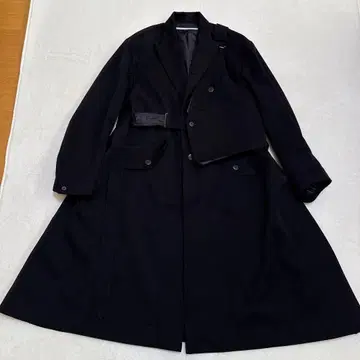 Tamme 타무 24AW 롱 코트 백 포함 2 블랙 타이로켄