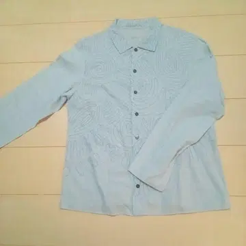 요건 레일 셔츠 블라우스