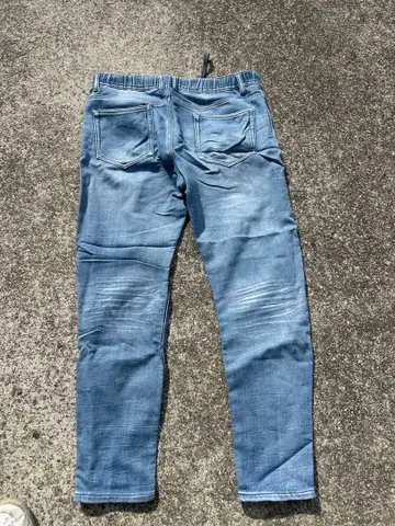 AZUL 라이트 블루 스키니 데님 스트레이트