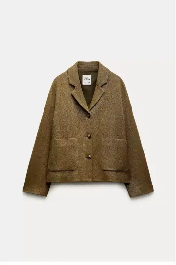 zara ZW COLLECTION 헤링본 자켓