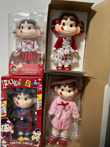 대특가 기간 한정 페코짱 인형 4체 세트 최종 가격 인하