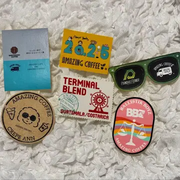 아메코 스티커 amazing coffee