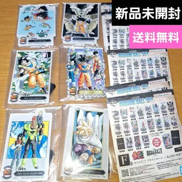 [ 새상품 ] 제일복권 드래곤볼 F상 ACLLECT 6종 세트