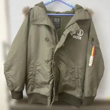 NESTA MA-1 자켓 M 올리브 그린