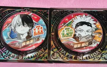히로아카 토도로키 바쿠고 생일 캔뱃지