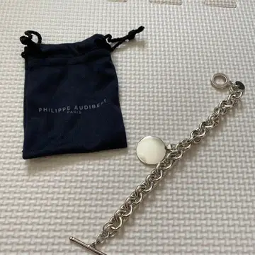 PHILIPPE AUDIBERT 실버 체인 팔찌